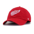 Detroit Red Wings Scarlet 47 Brand Clean Up Dad Hat
