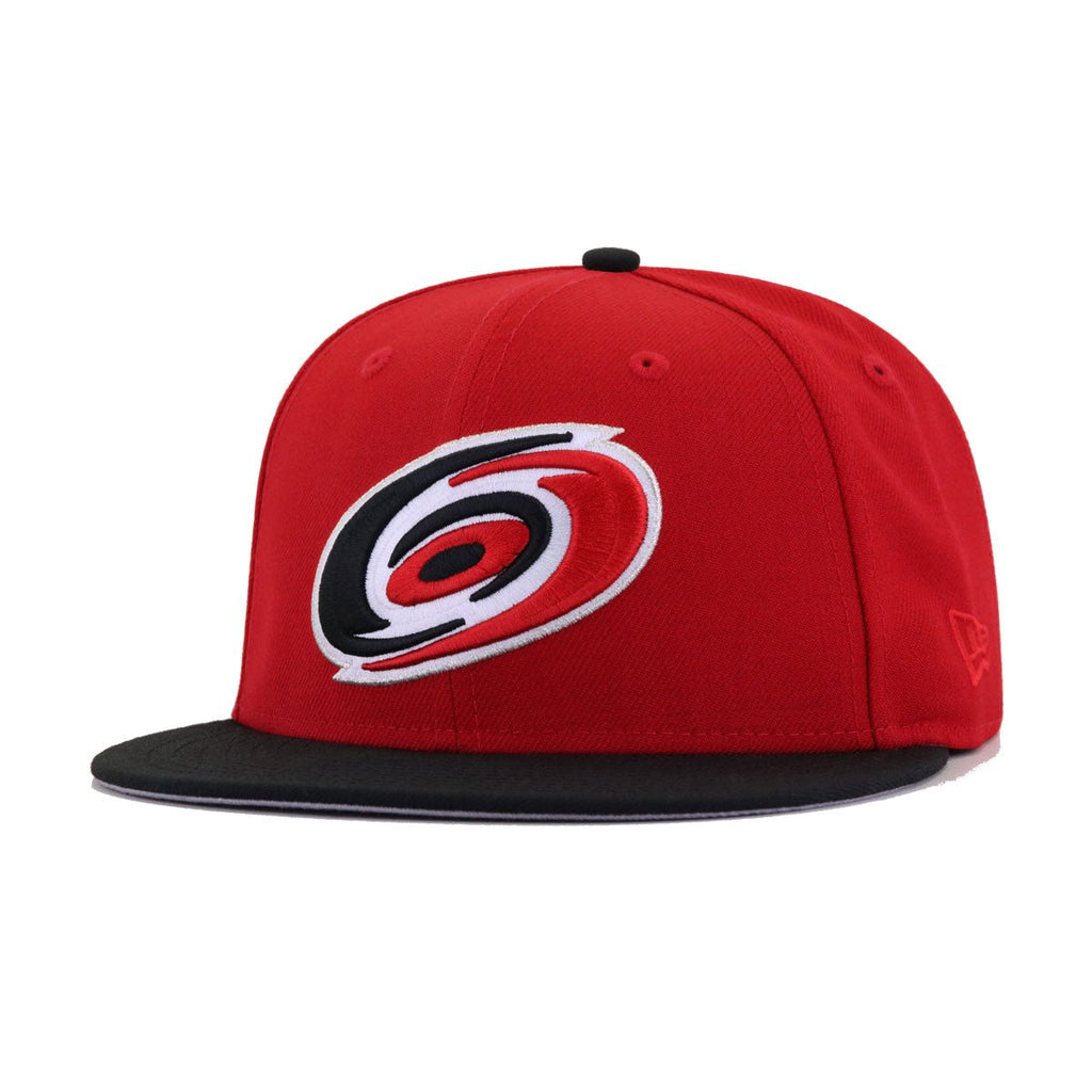 Carolina Hurricanes Scarlet Black 2006 Stanley Cup Champions New Era 59Fifty Fitted