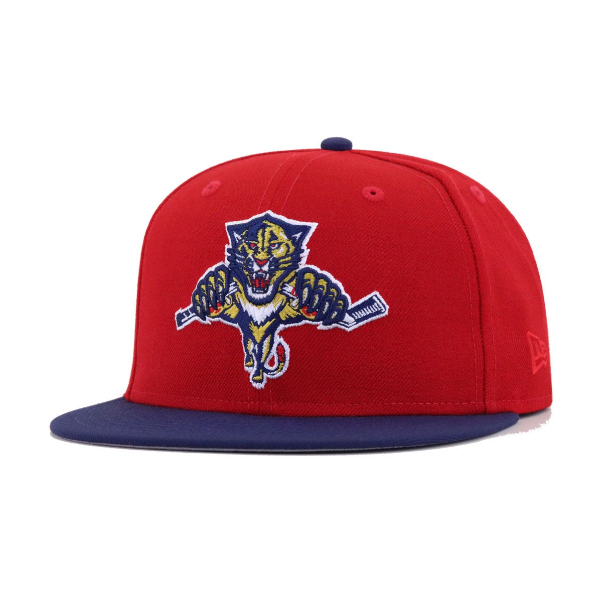 Florida Panthers Scarlet Light Navy 1993 New Era 59Fifty Fitted