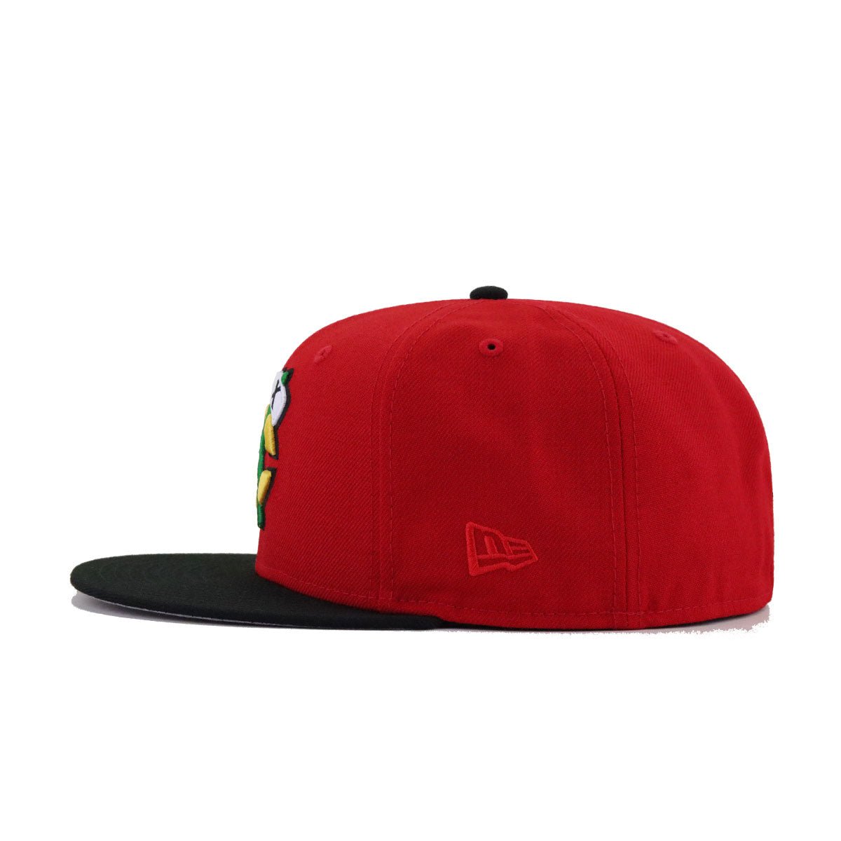 Chicago Blackhawks Scarlet Black New Era 59Fifty Fitted