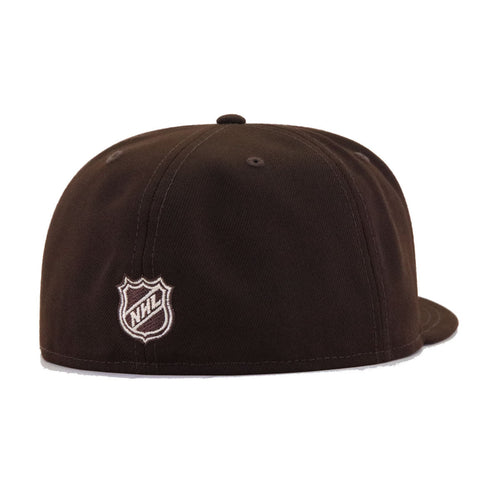 Anaheim Ducks Burnt Wood New Era 59Fifty Fitted