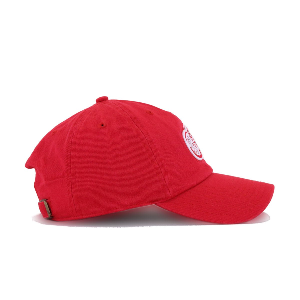 Detroit Red Wings Scarlet 47 Brand Clean Up Dad Hat
