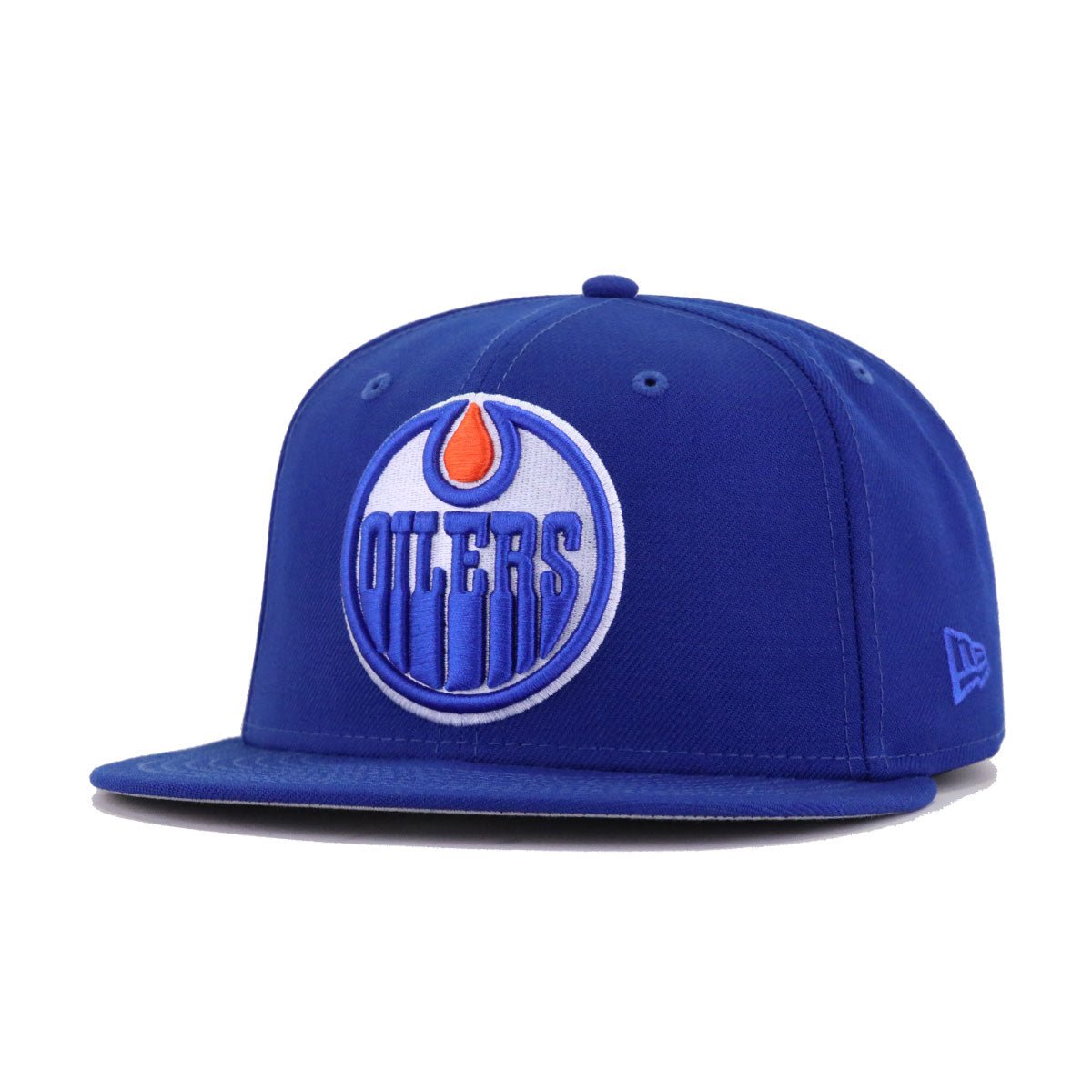 Edmonton Oilers Light Royal Blue New Era 59Fifty Fitted