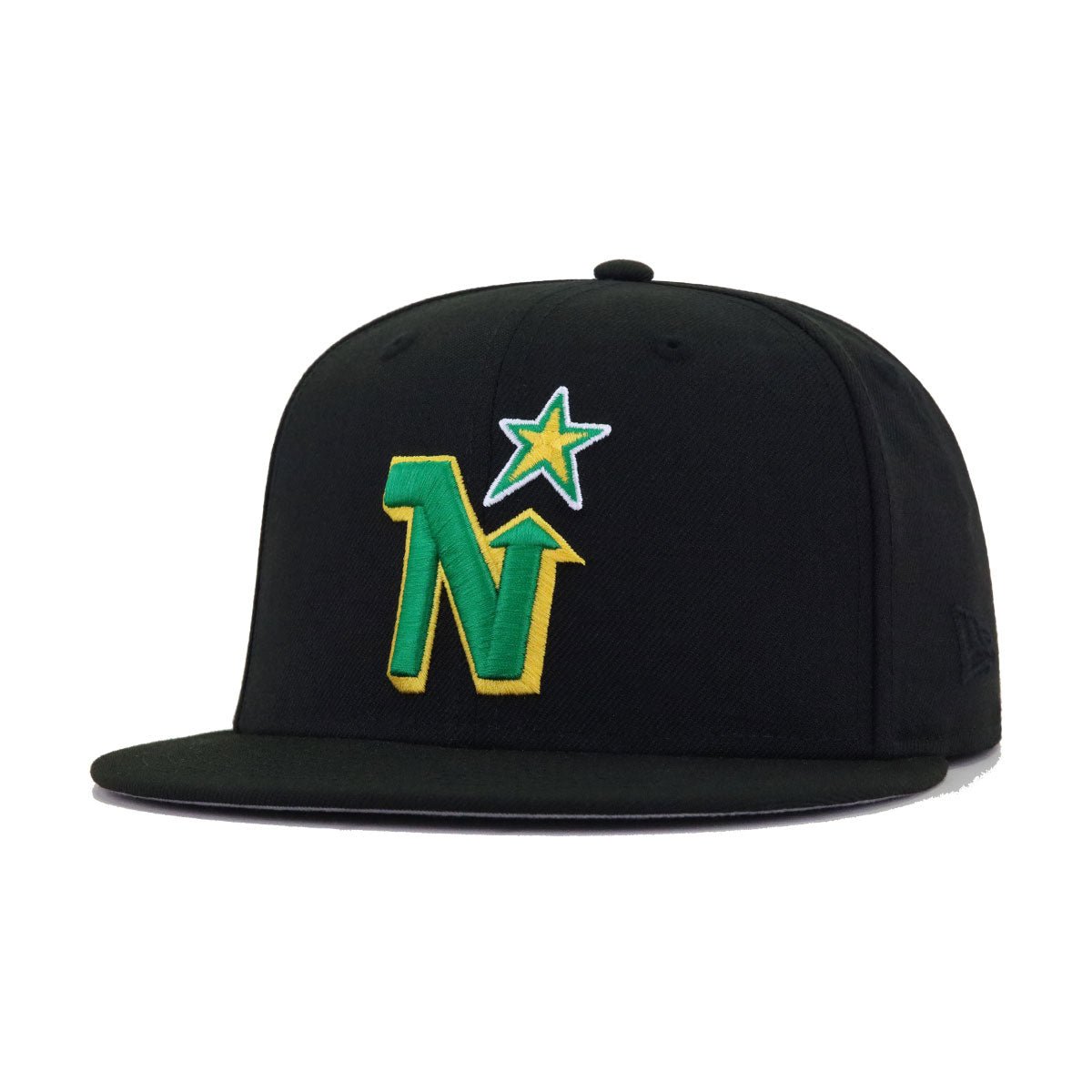 Minnesota North Stars Black New Era 59Fifty Fitted