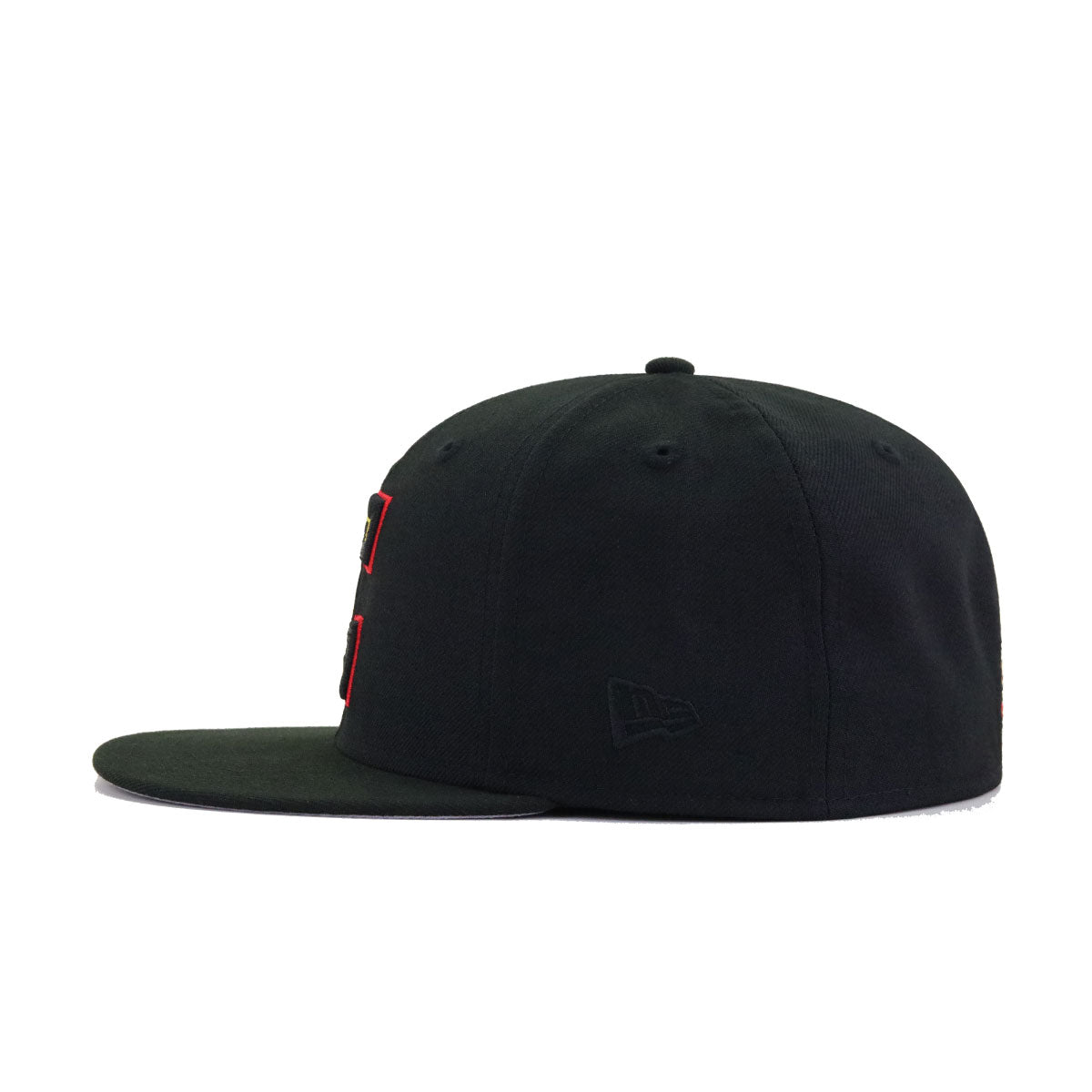 Chicago Blackhawks Black DECEPTOR New Era 59Fifty Fitted