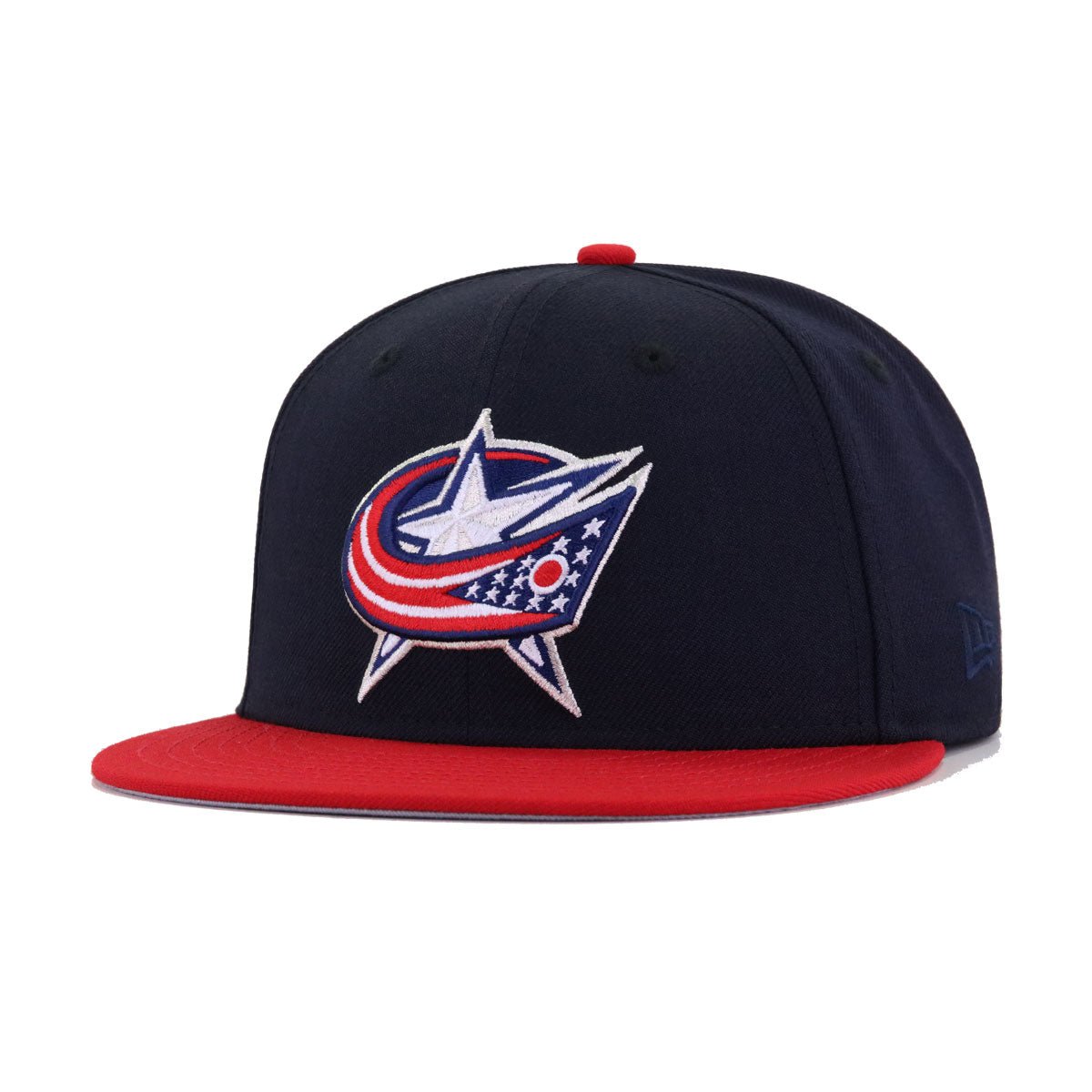 Columbus Blue Jackets Navy Scarlet New Era 59Fifty Fitted