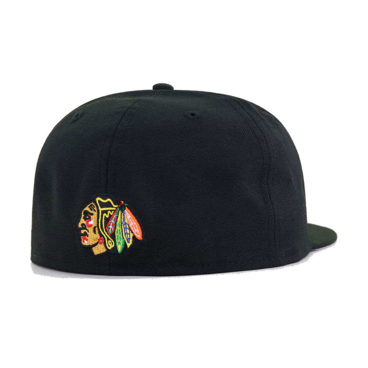 Chicago Blackhawks Black DECEPTOR New Era 59Fifty Fitted