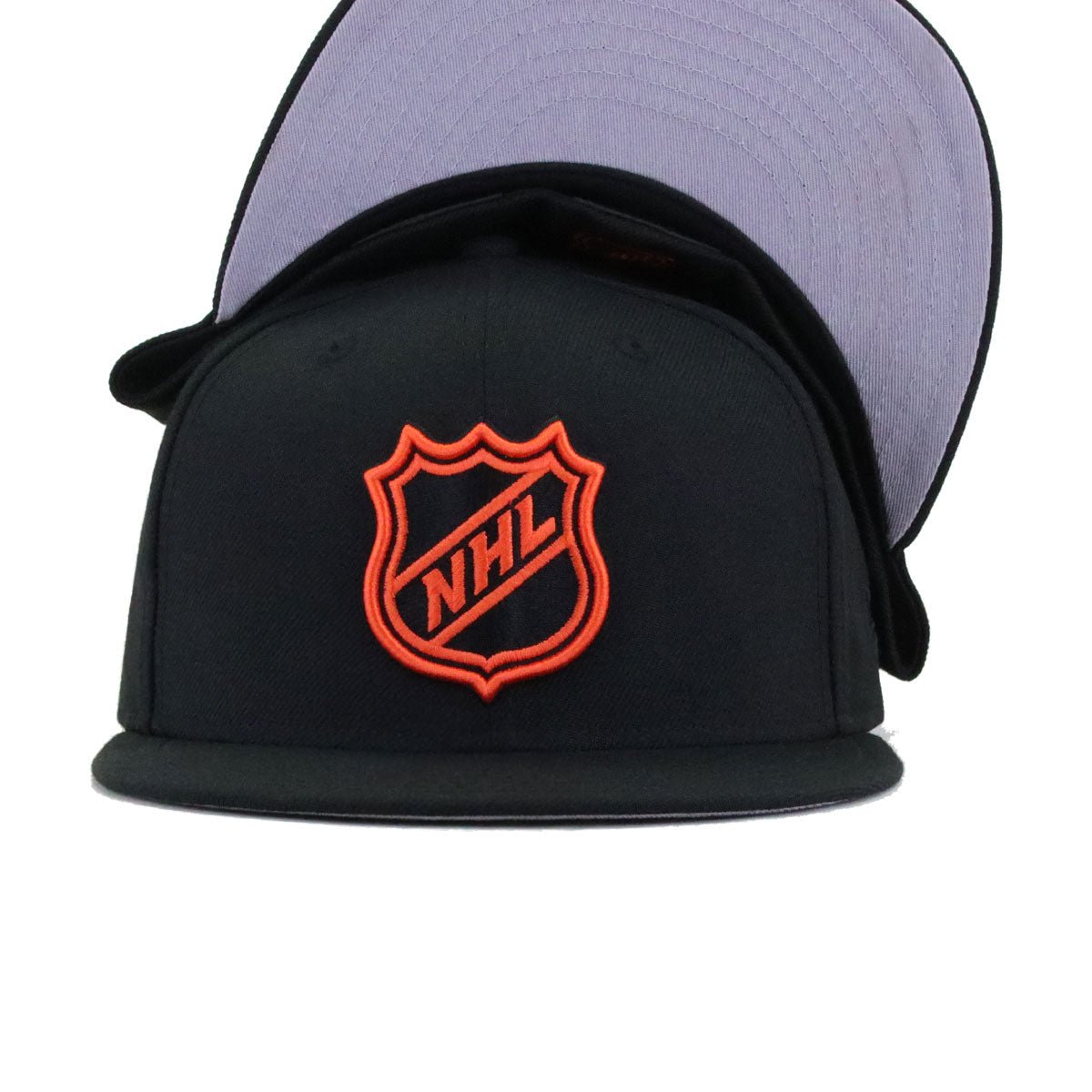 National Hockey League Black NHL Shield New Era 59Fifty Fitted