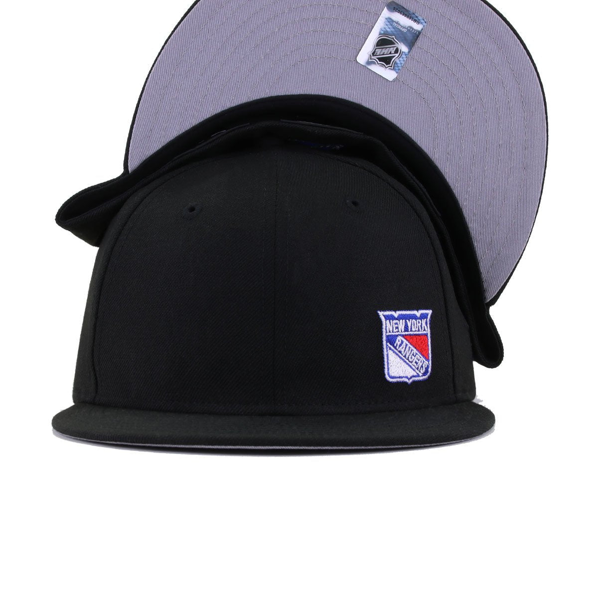New York Rangers Black Flawless New Era 59Fifty Fitted