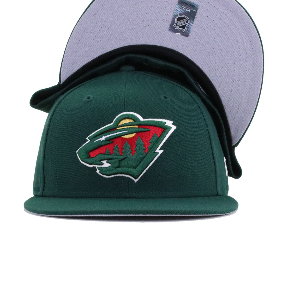 Minnesota Wild Dark Green New Era 59Fifty Fitted