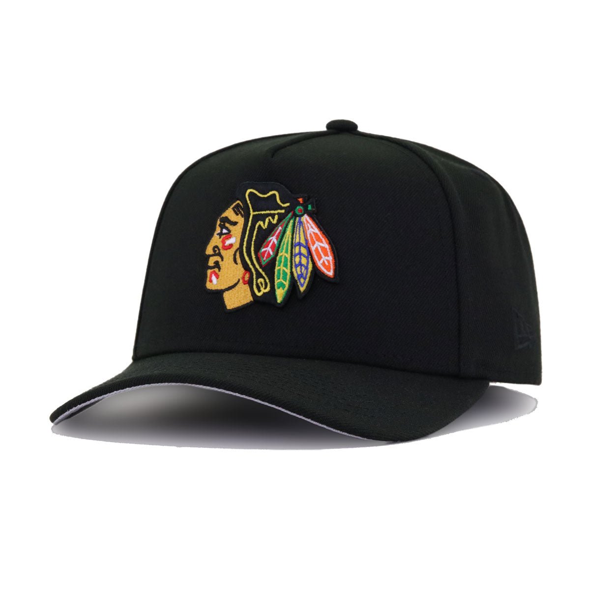 Chicago Blackhawks Black New Era 9Forty Snapback