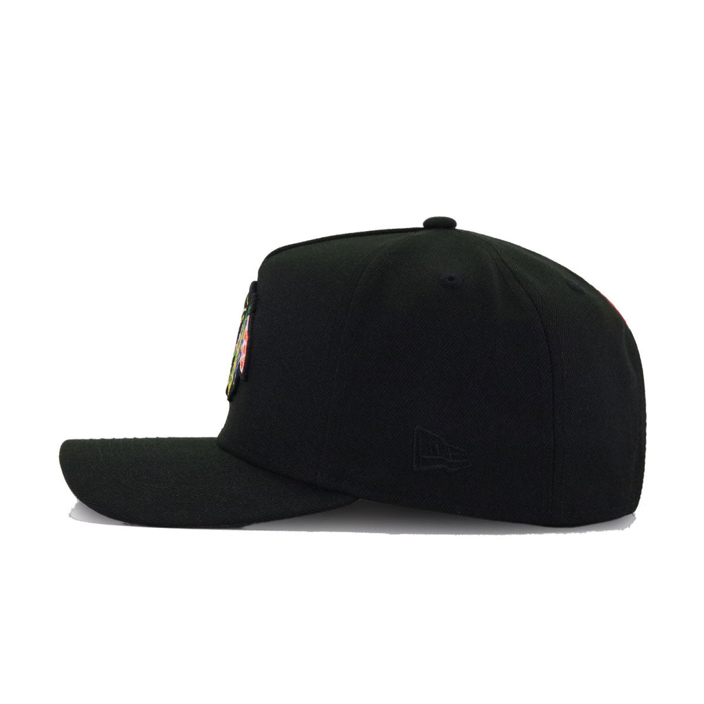 Chicago Blackhawks Black New Era 9Forty Snapback