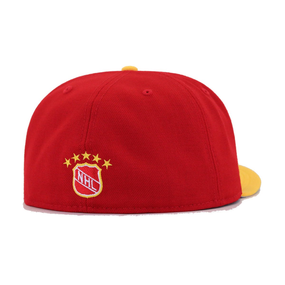 Atlanta Flames Scarlet A Gold New Era 59Fifty Fitted