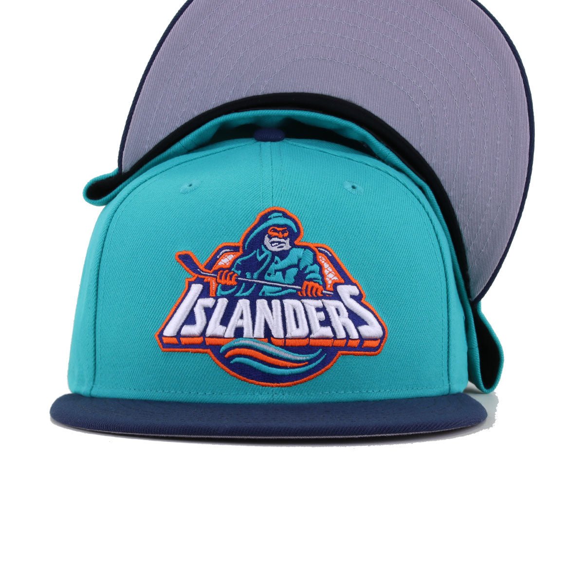 New York Islanders Teal Oceanside Blue New Era 59Fifty Fitted