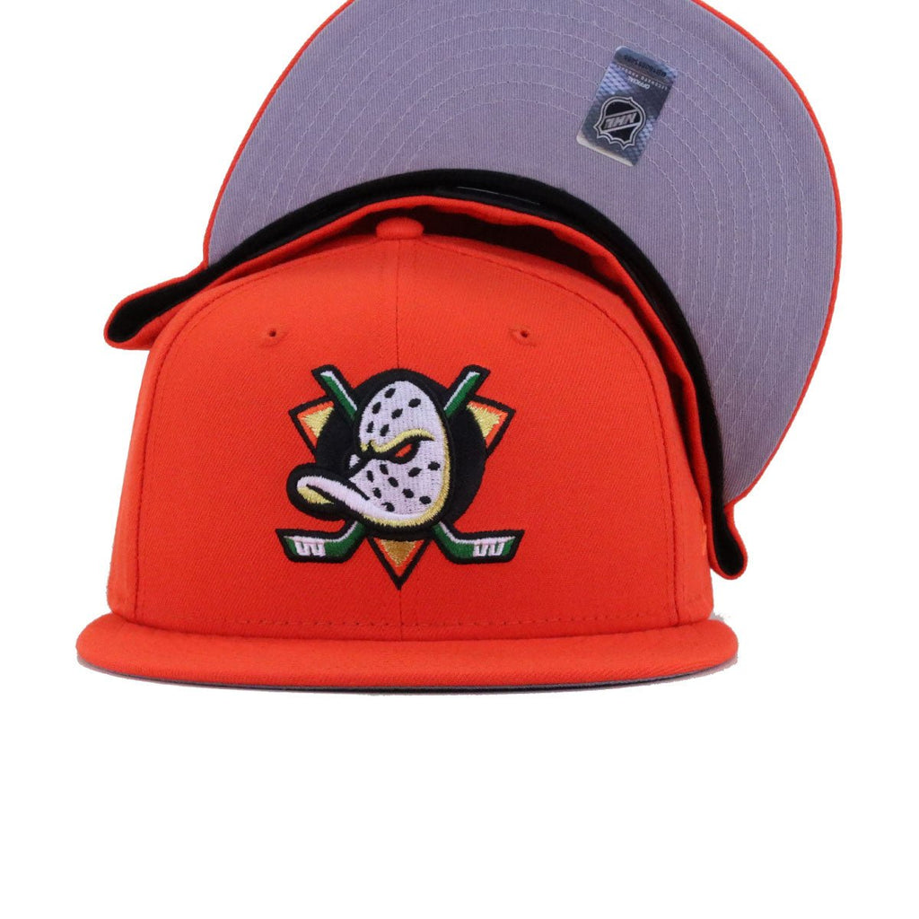 Anaheim Ducks Orange New Era 59Fifty Fitted