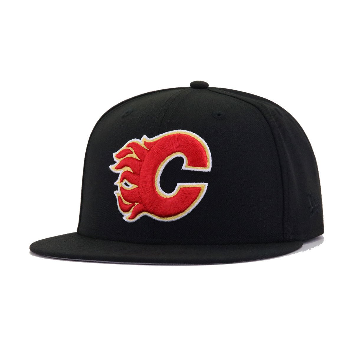 Calgary Flames Black New Era 59Fifty Fitted