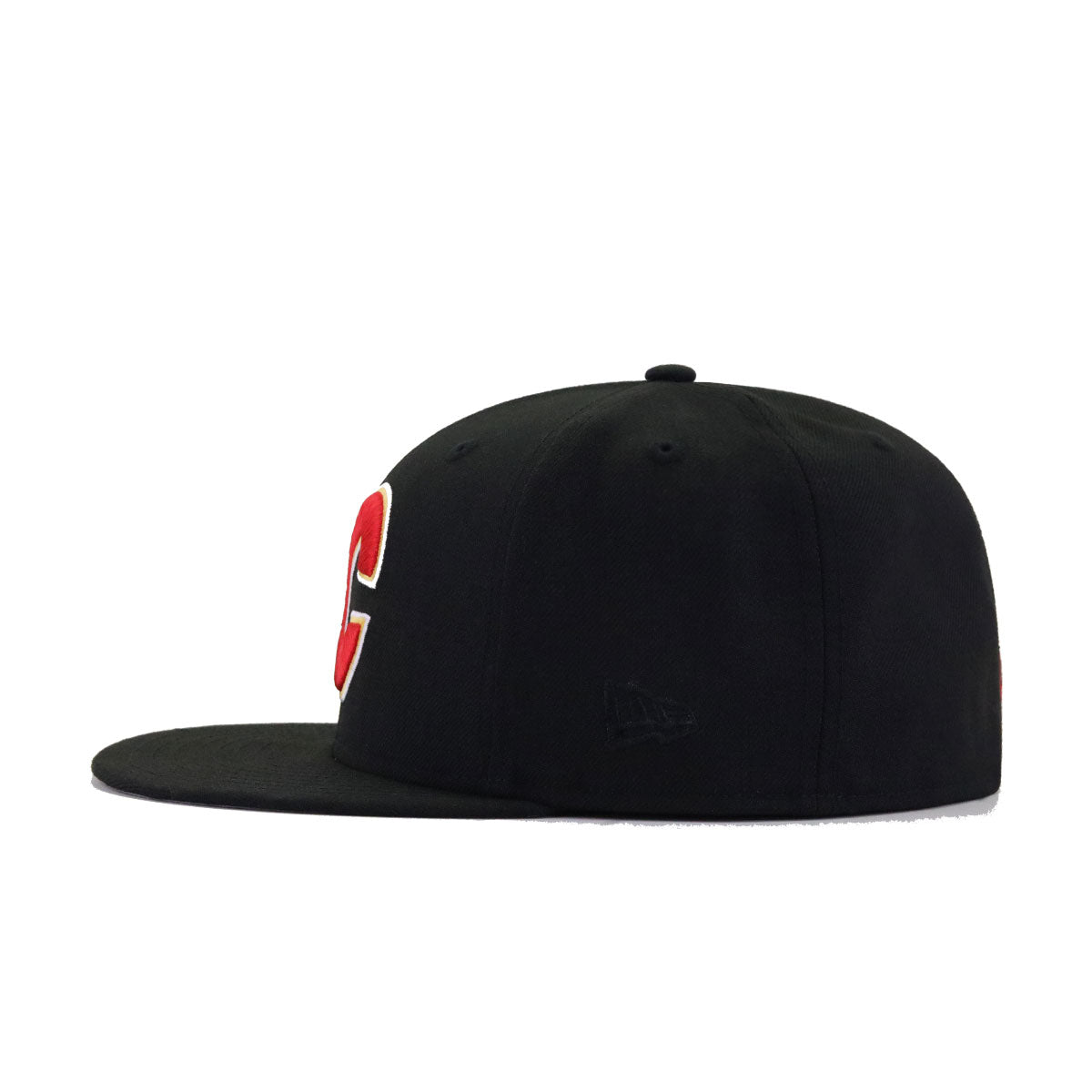 Calgary Flames Black New Era 59Fifty Fitted