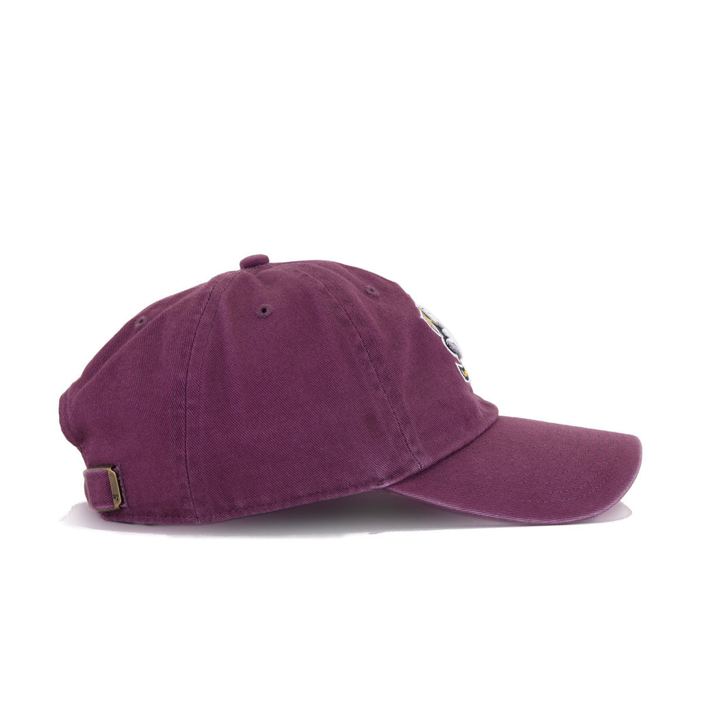 Anaheim Ducks Plum 47 Brand Clean Up Dad Hat