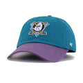 Anaheim Ducks Teal Iris 47 Brand Clean Up Dad Hat