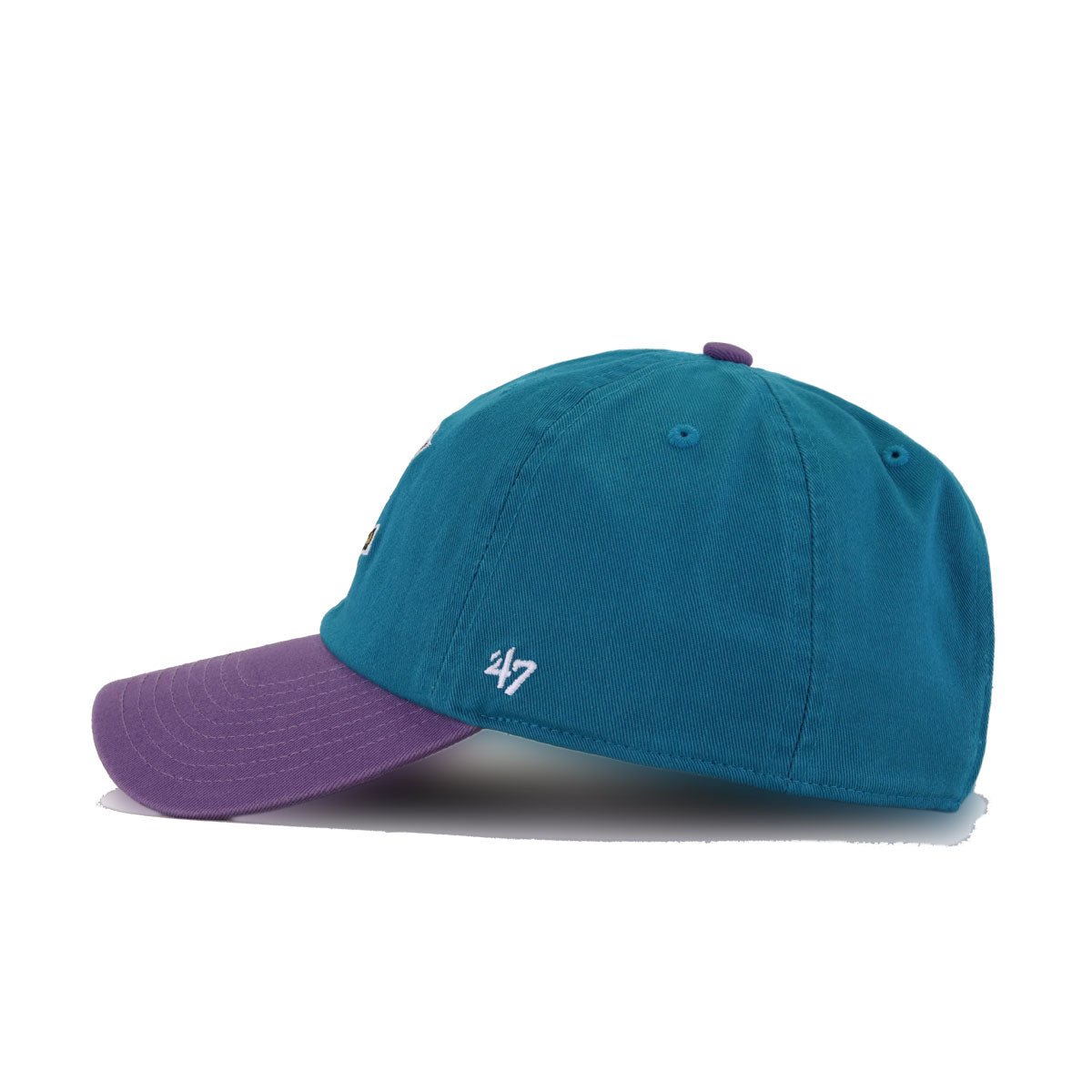 Anaheim Ducks Teal Iris 47 Brand Clean Up Dad Hat