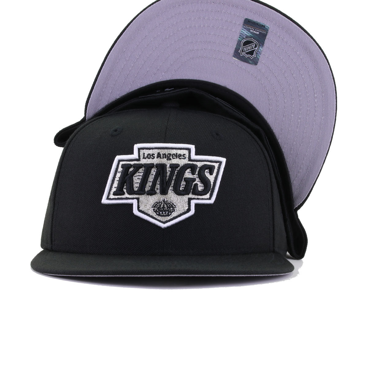 Los Angeles Kings Black New Era 59Fifty Fitted