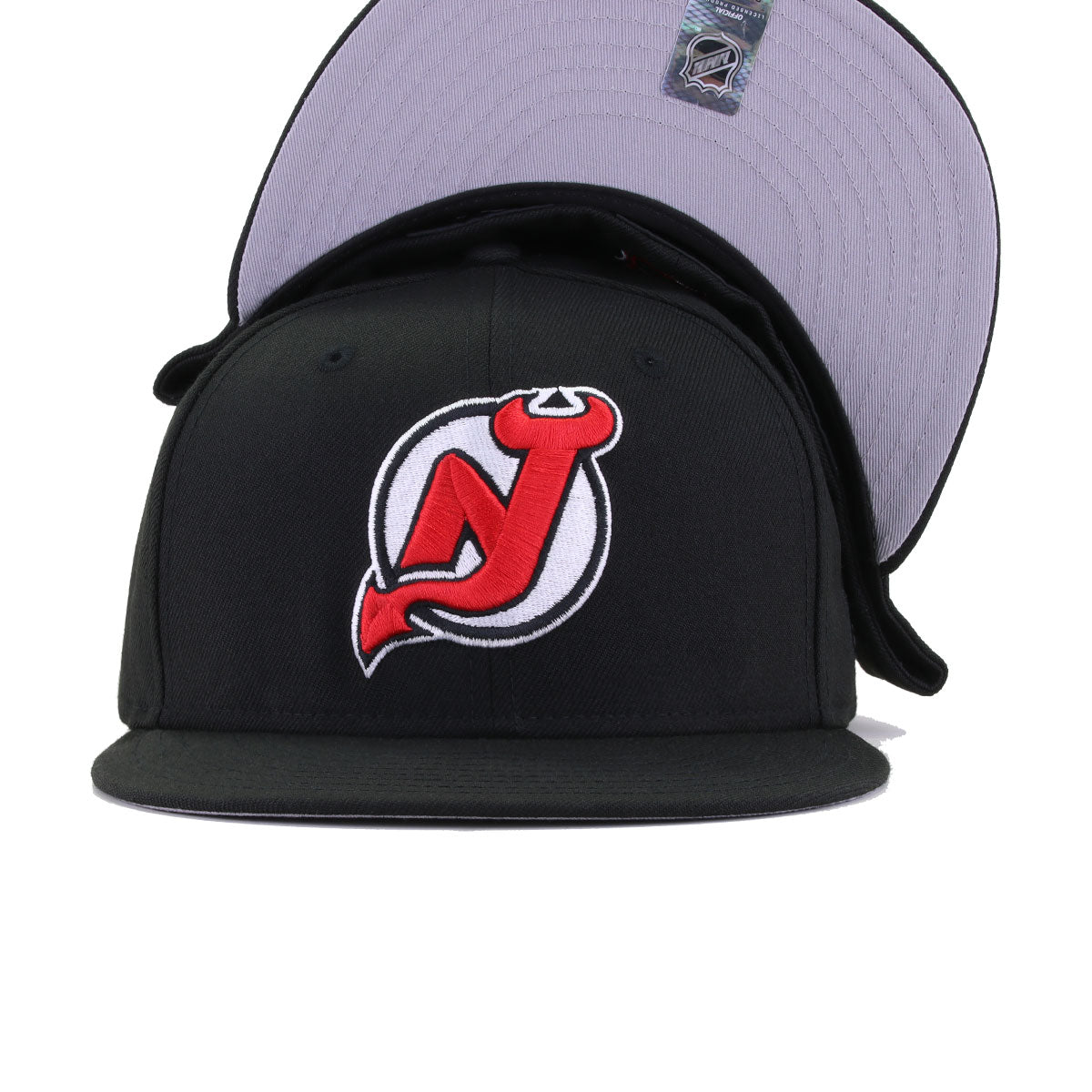 New Jersey Devils Black New Era 59Fifty Fitted